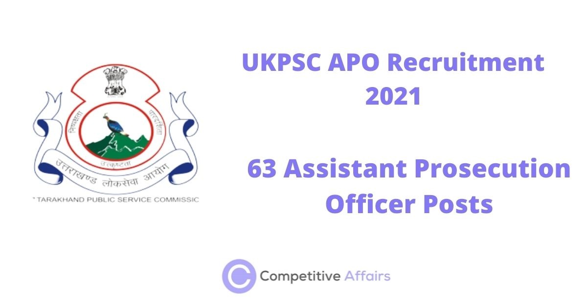 UKPSC APO Recruitment 2021
