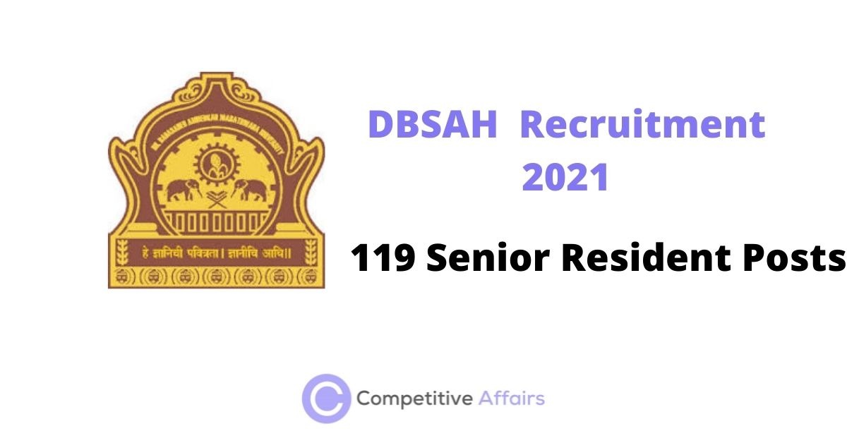 DBSAH Recruitment 2021