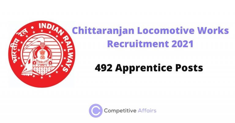 Chittaranjan Locomotive Works Recruitment 2021