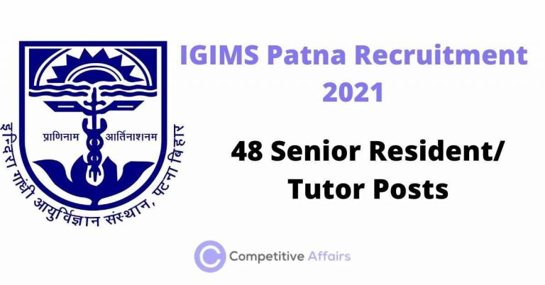 IGIMS Patna Recruitment 2021