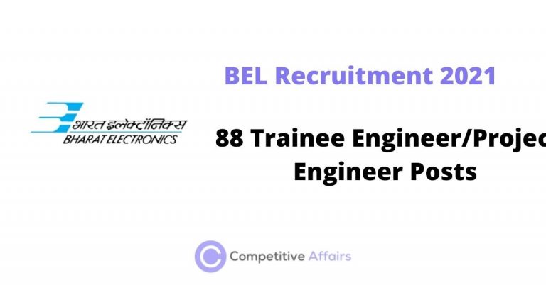 BEL Recruitment 2021