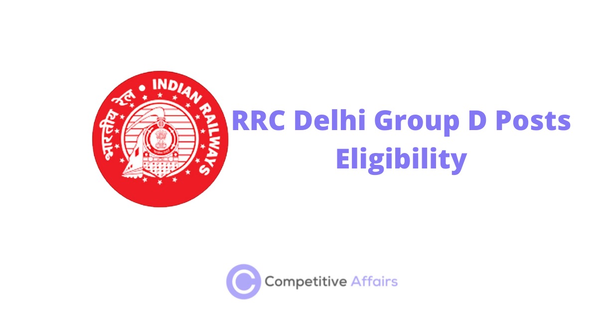 RRC Delhi Group D Posts Eligibility