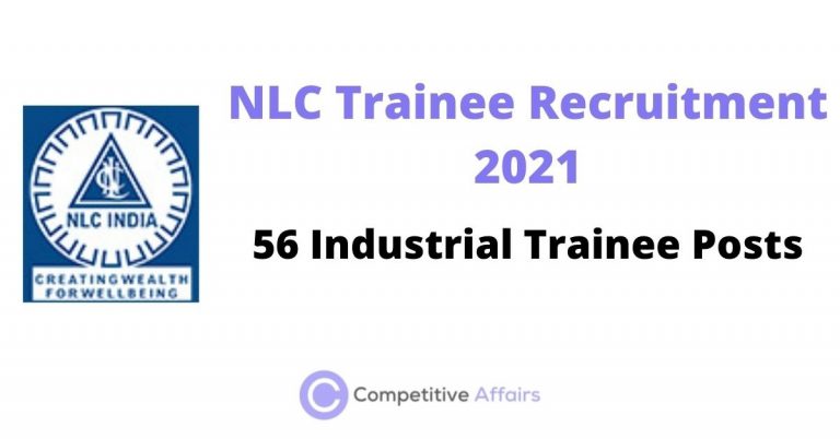 NLC Trainee Recruitment 2021