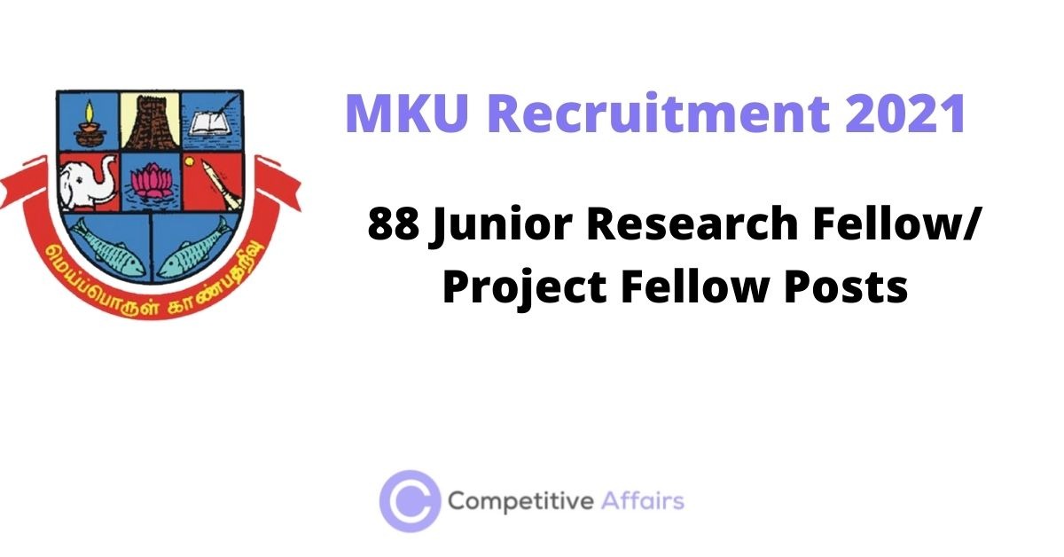 MKU Recruitment 2021