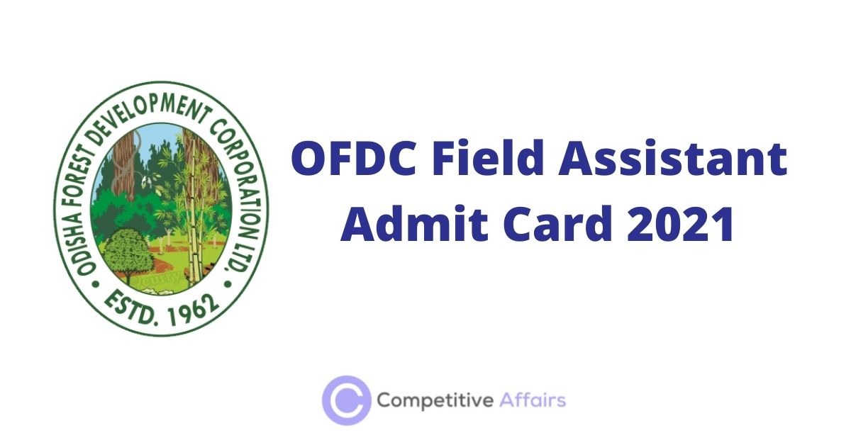 OFDC Field Assistant Admit Card 2021