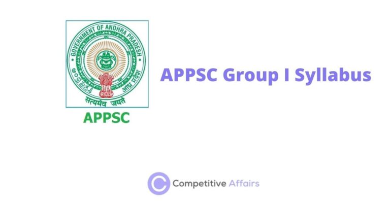 APPSC Group I Syllabus