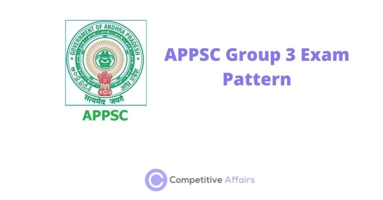 APPSC Group 3 Exam Pattern