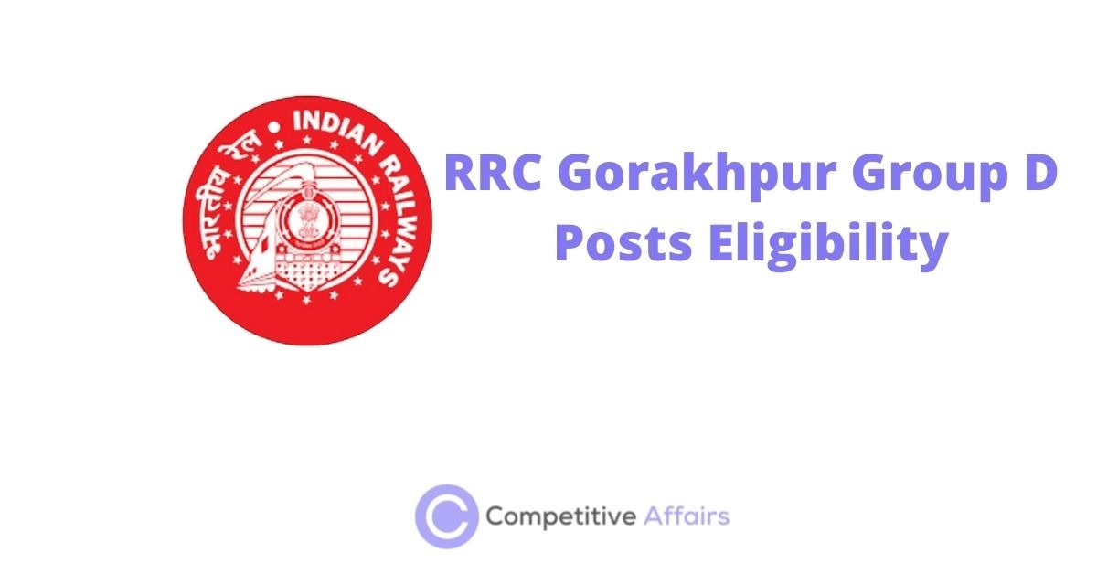 RRC Gorakhpur Group D Posts Eligibility