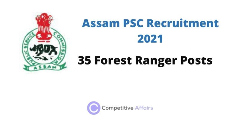 Assam PSC Recruitment 2021