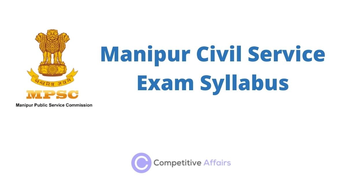 Manipur Civil Service Exam Syllabus