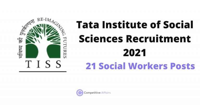 Tata Institute of Social Sciences Recruitment 2021
