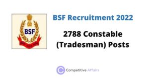 2788 Constable (Tradesman) Posts