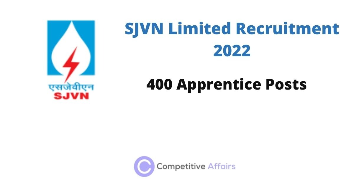 SJVN Limited Recruitment 2022