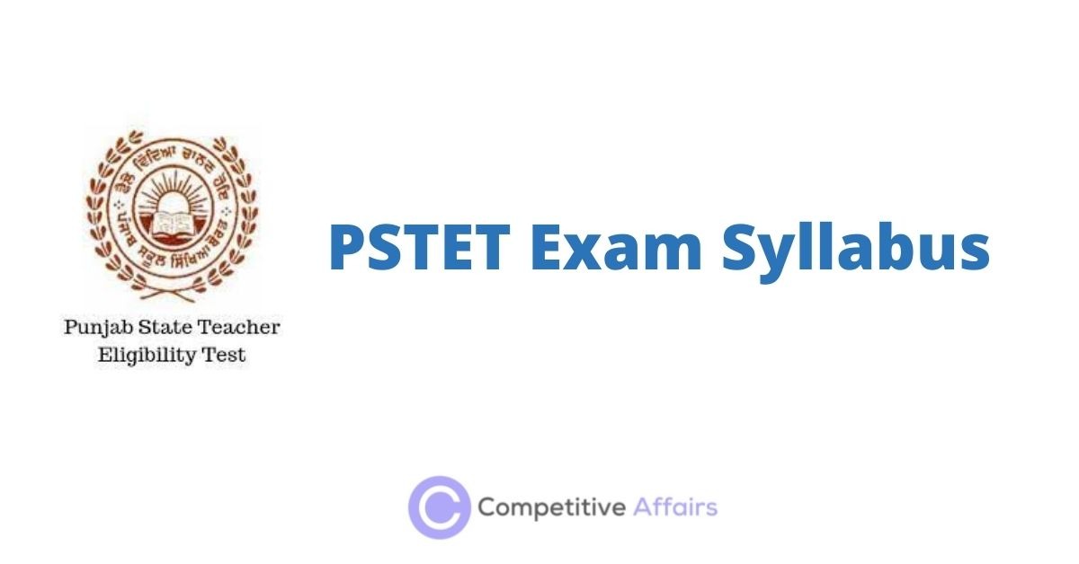 PSTET Exam Syllabus