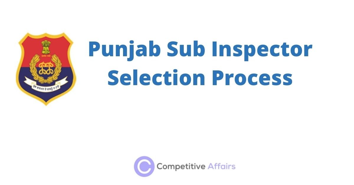 Punjab Sub Inspector Selection Process