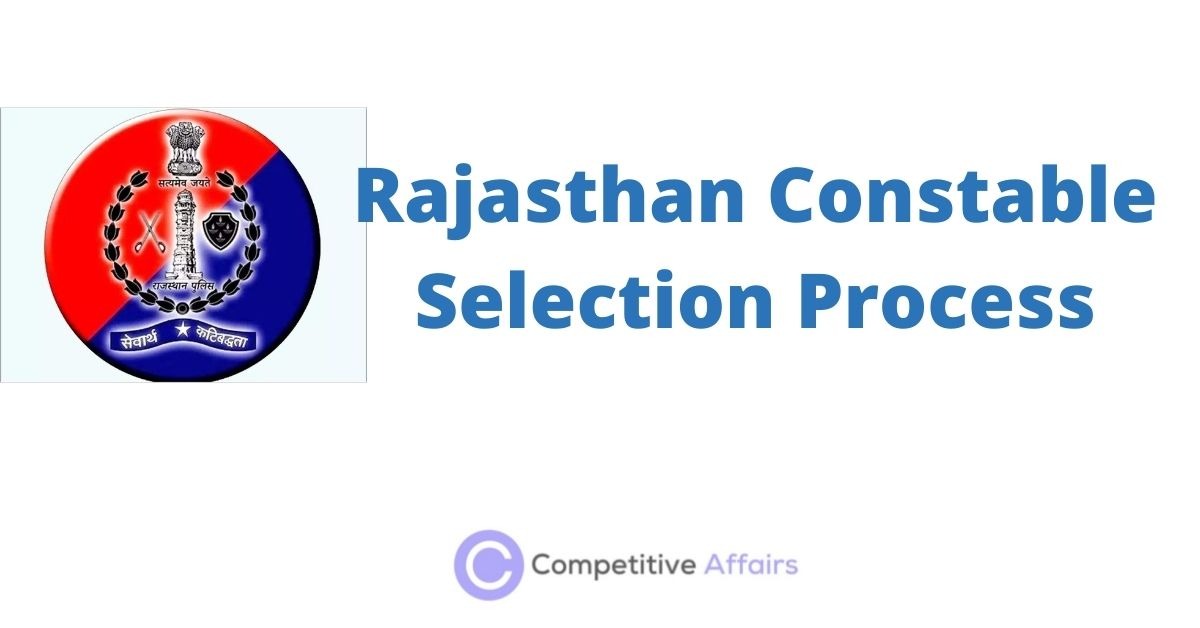 Rajasthan Constable Selection Process