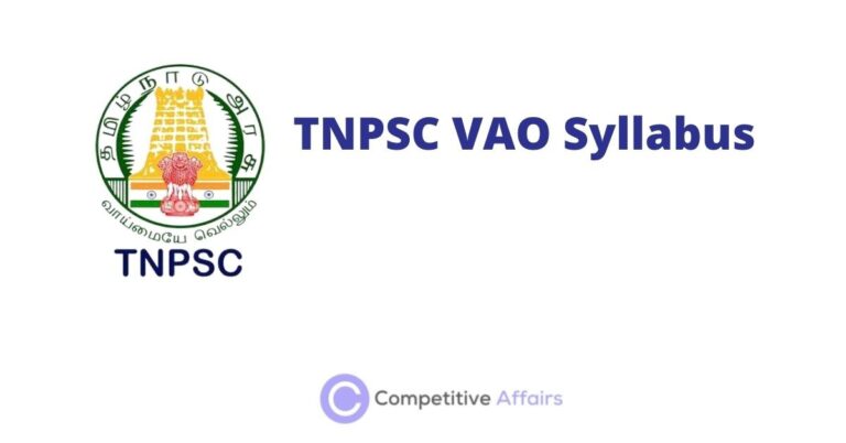 TNPSC VAO Syllabus