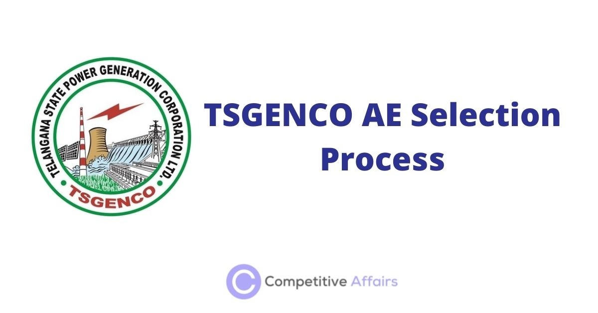 TSGENCO AE Selection Process