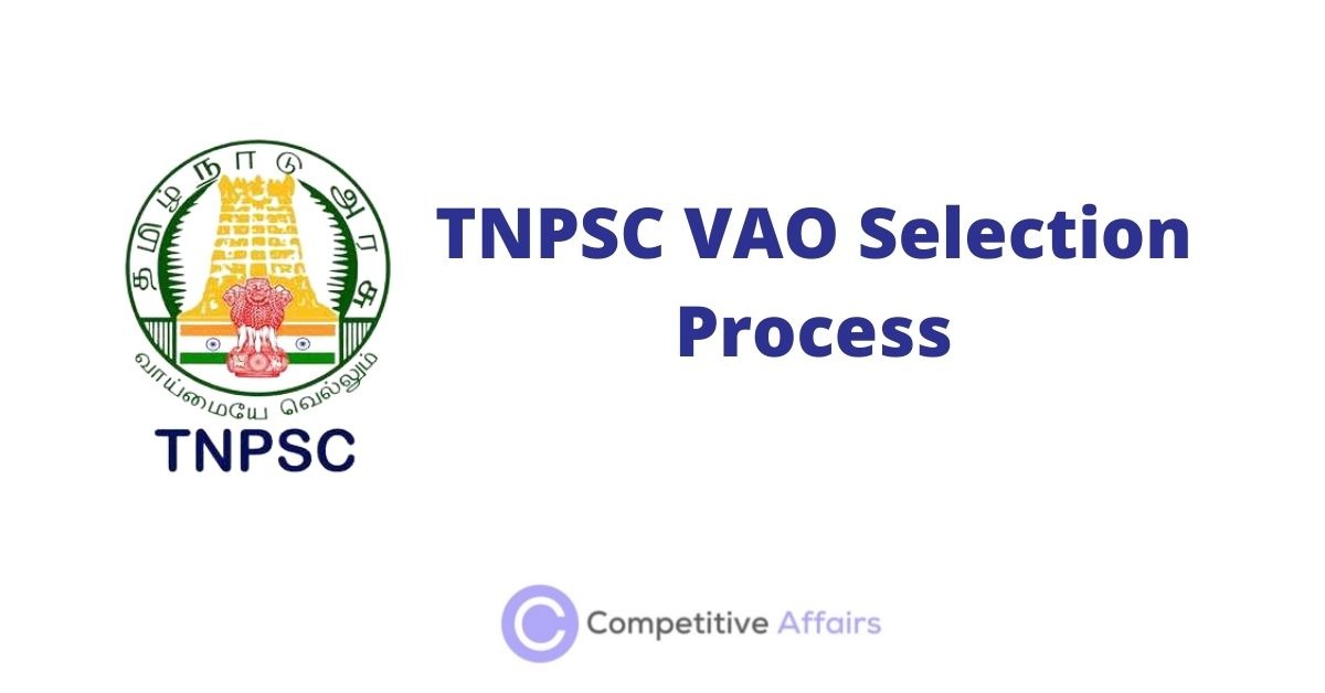 TNPSC VAO Selection Process