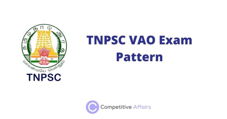 TNPSC VAO Exam Pattern