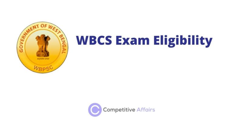 WBCS Exam Eligibility