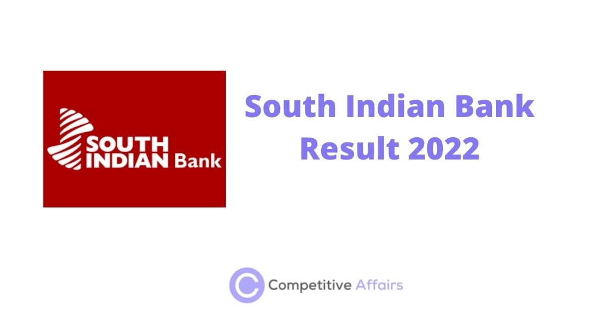 South Indian Bank Result 2022