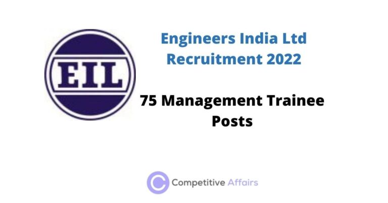 Engineers India Ltd Recruitment 2022