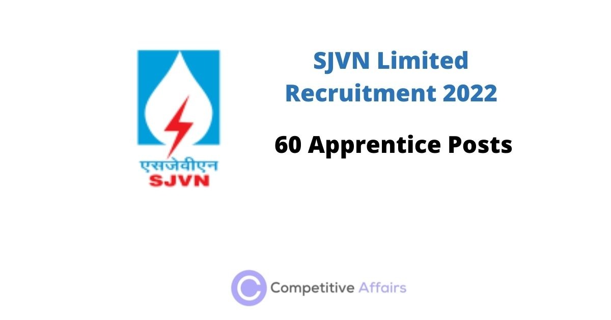 SJVN Limited Recruitment 2022