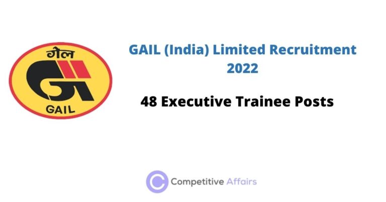 GAIL (India) Limited Recruitment 2022