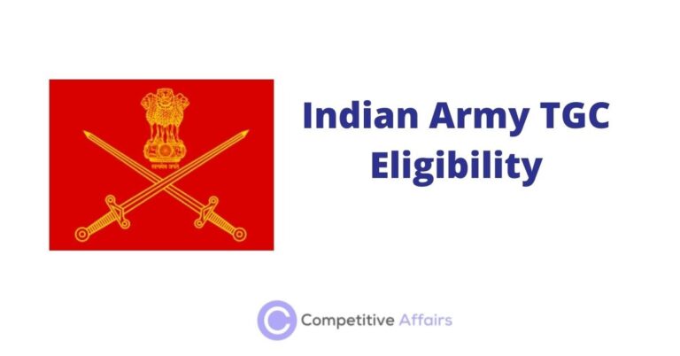 Indian Army TGC Eligibility